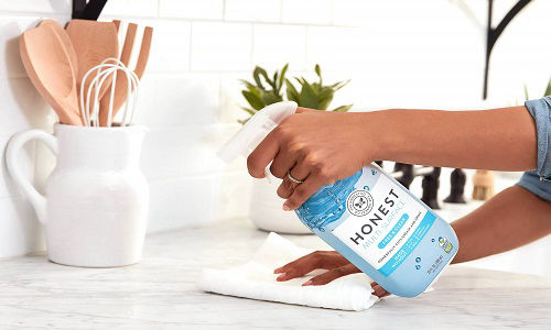 spray and wipe clean